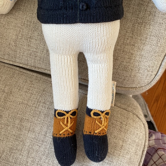 🧸Cuddle and Kind Hudson the polar bear 20” heirloom detail hand knit 🧶 - Picture 6 of 11